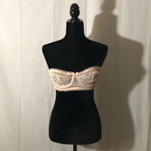 Victoria Secrets unlined strapless bra!